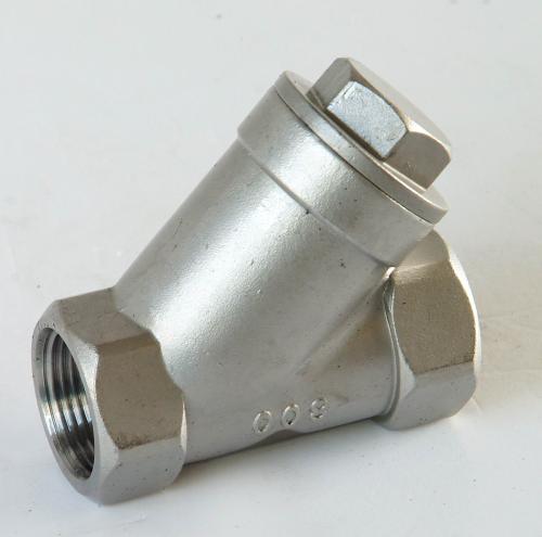 凱豪閥門-Y型內(nèi)螺紋過濾器工作原理